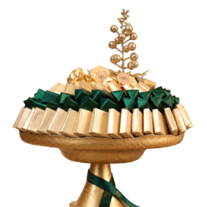Coupe Céramique Or sur Pied