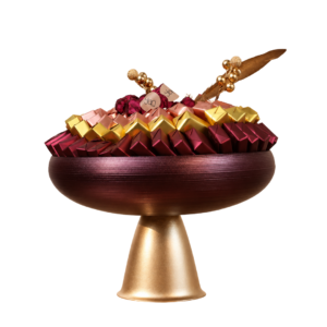 Coupe Mauve - Pied doré G