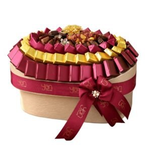 Coffret Ovale Bordeaux