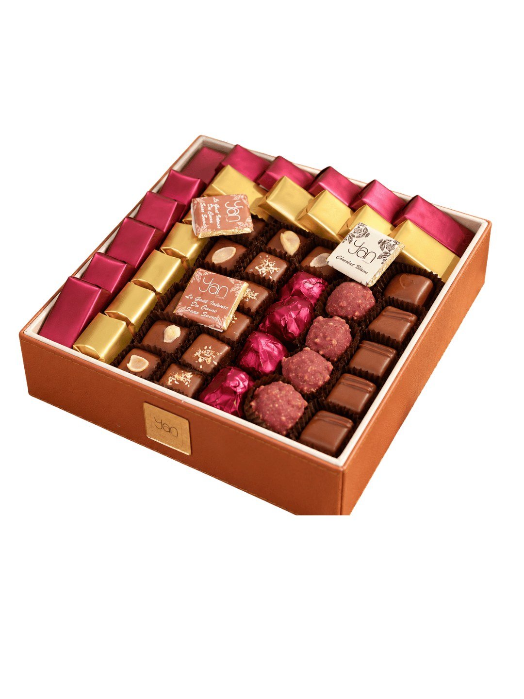 Coffret Cuir Camel P