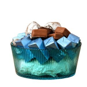 Coupe Turquoise Striée
